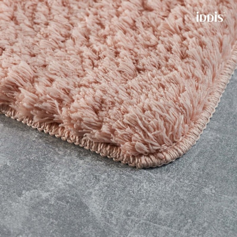 Коврик для ванной комнаты Iddis Decor 50 x 80 см, микрофибра, розовый, D16M580i12