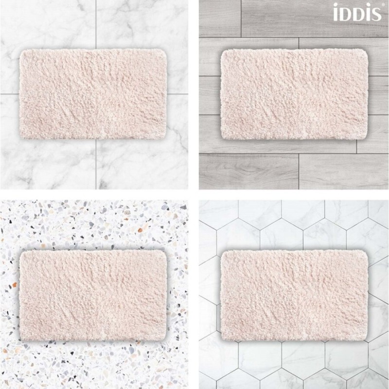 Коврик для ванной комнаты Iddis Decor 50 x 80 см, микрофибра, бледно-розовый, D18M580i12