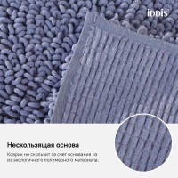 Коврик для ванной комнаты Iddis Decor 50 x 80 см, микрофибра, фиолетовый, D20M580i12