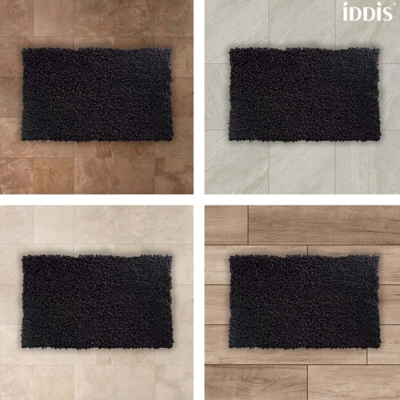 Коврик для ванной комнаты Iddis Decor 50 x 80 см, микрофибра, коричневый, D21M580i12