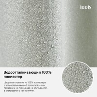 Штора для ванной комнаты Iddis Decor D24P218i11 180 x 200 см, полиэстер, зеленый