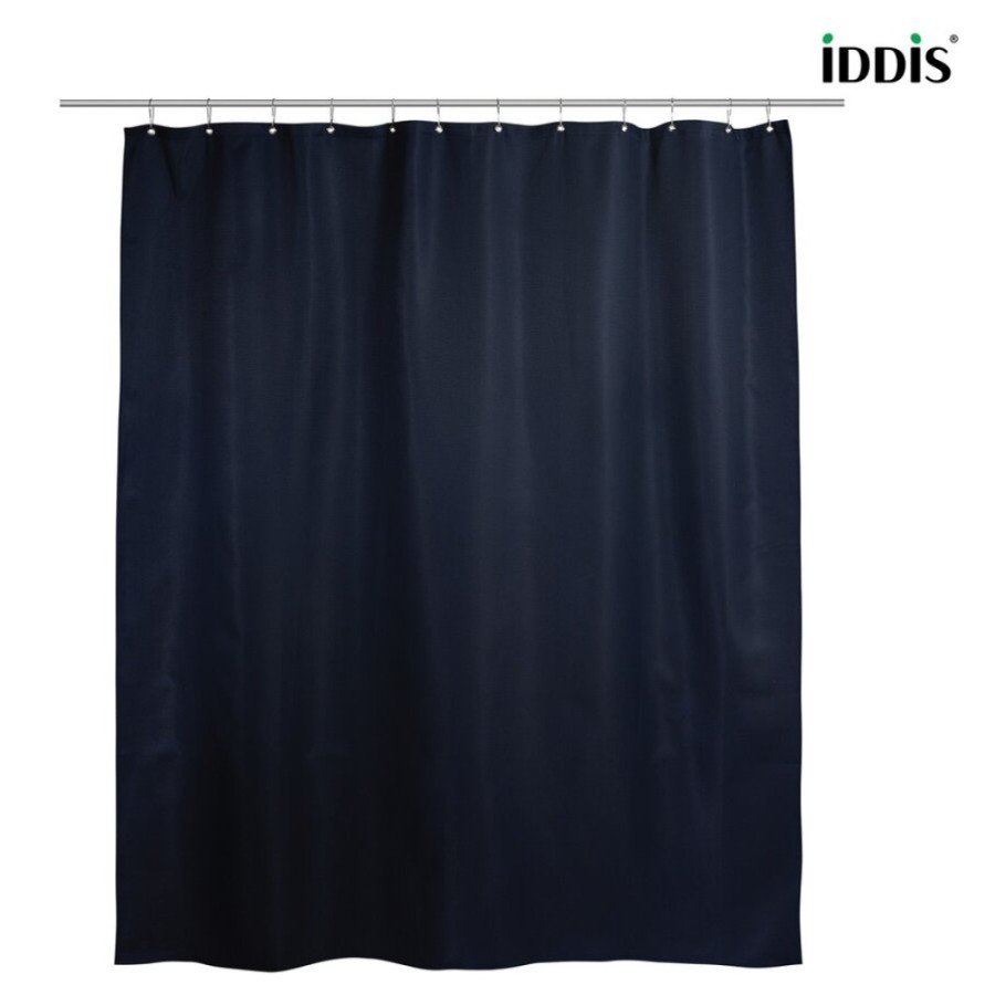 Штора для ванной комнаты Iddis Decor D28P218i11 180 x 200 см, полиэстер, синий