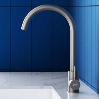 Смеситель Dorff Logic D3000000 для кухни из нержавеющей стали