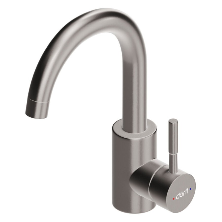 Смеситель Dorff Logic D3002101SS для раковины, нержавеющая сталь