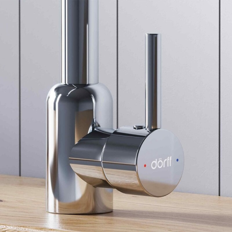 Смеситель для кухни Dorff Logic D3007000, хром глянцевый