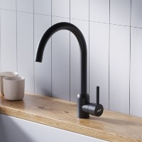 Смеситель для кухни Dorff Logic D3007022, черный матовый