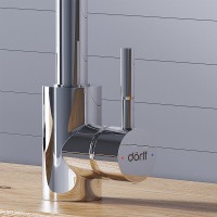 Смеситель для кухни Dorff Logic D3007500, с выдвижным изливом, хром глянцевый
