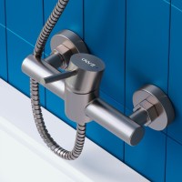 Смеситель Dorff D3020000SS Logic new для душа, из нержавеющей стали