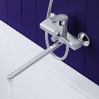 Смеситель Dorff Ultra для ванны и душа с душевым набором, D5095000