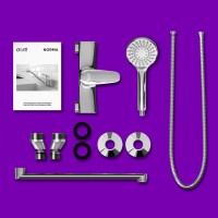 Смеситель Dorff Ultra для ванны и душа с душевым набором, D5095000