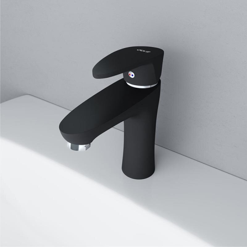 Смеситель для раковины Dorff Alpha D9021000BL, черный