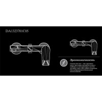 Душевая система D&K Lessing Rhein DA1323701C05, хром