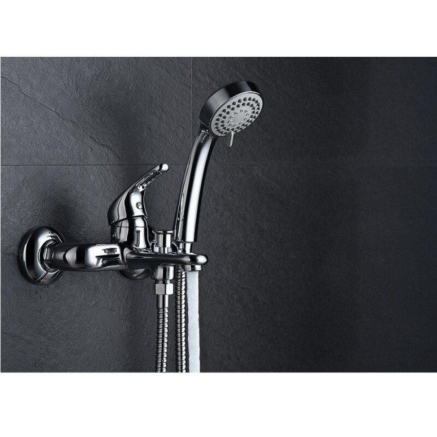 Комплект смесителей D&K Rhein.Eucharius DA1370002SET с душевым гарнитуром, цвет хром