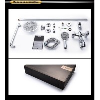 Душевая система D&K Grimm Hessen DA1384701E09, с изливом, хром