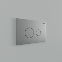 Клавиша смыва D&K Venice DB1029002, хром матовый