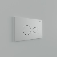 Клавиша смыва D&K Venice DB1029016, белый