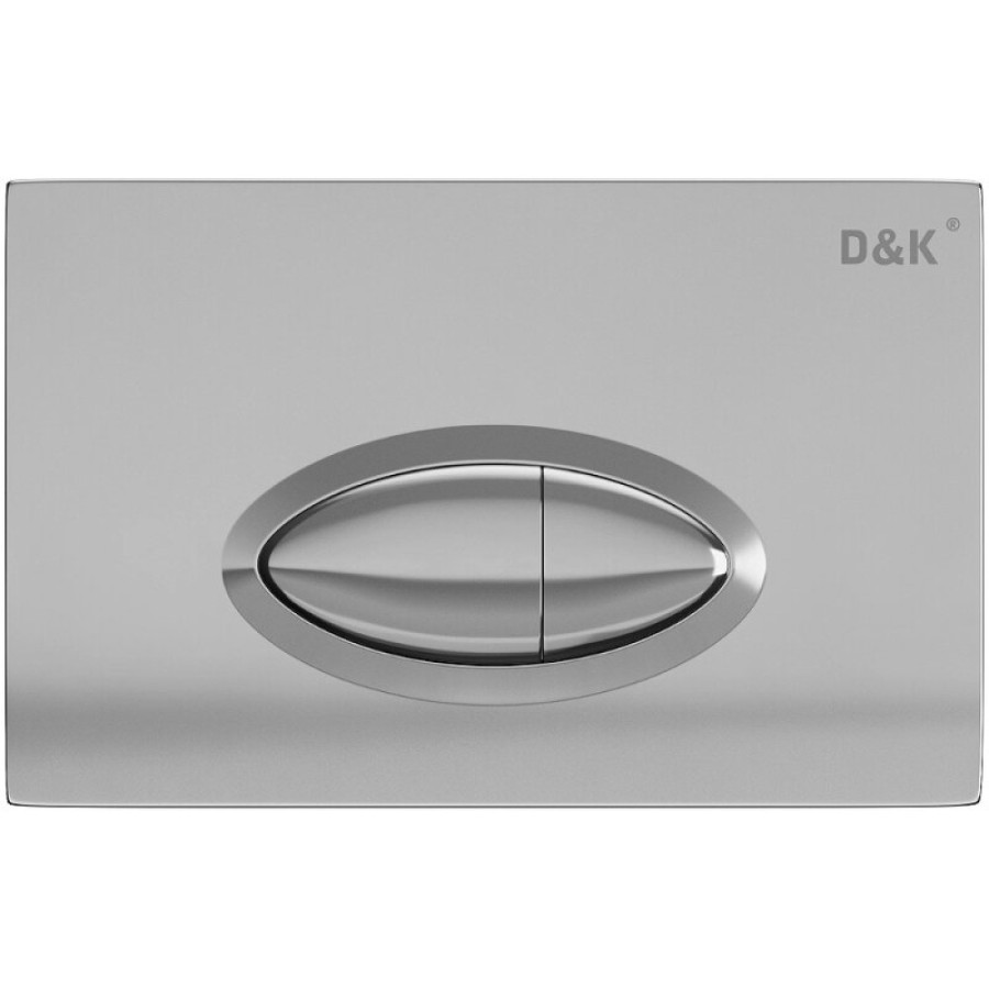 Клавиша смыва D&K Rhein.Marx DB1399001, цвет хром
