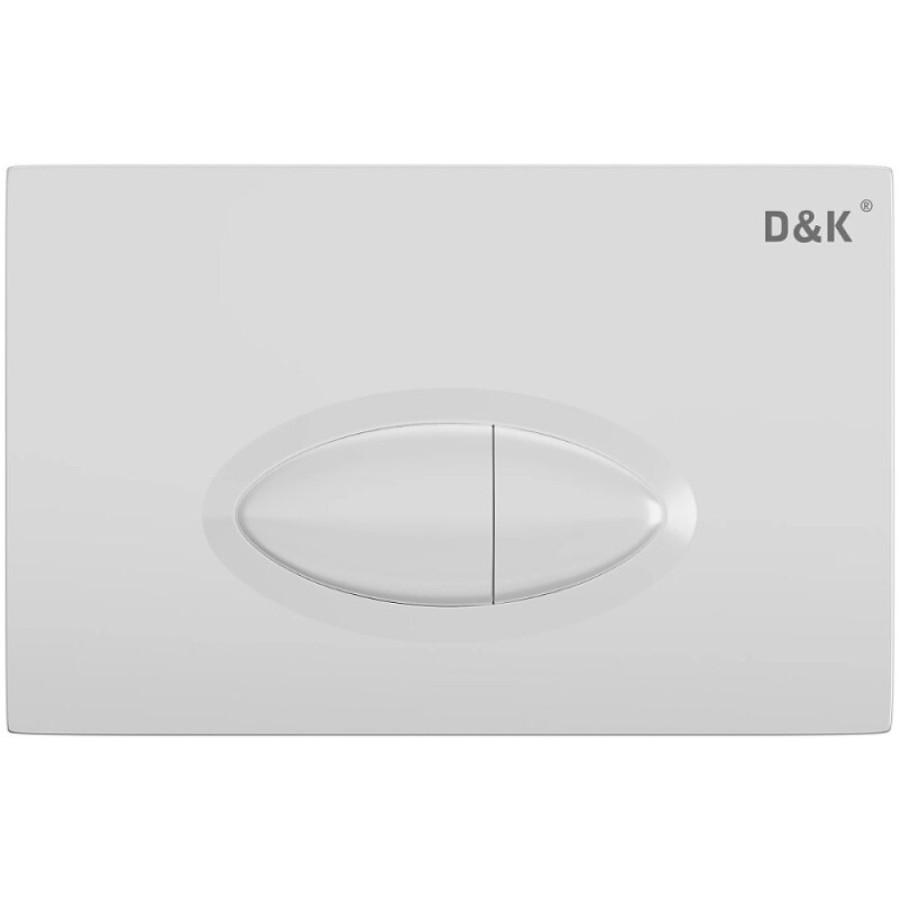 Клавиша смыва D&K Rhein.Marx DB1399016, цвет белый