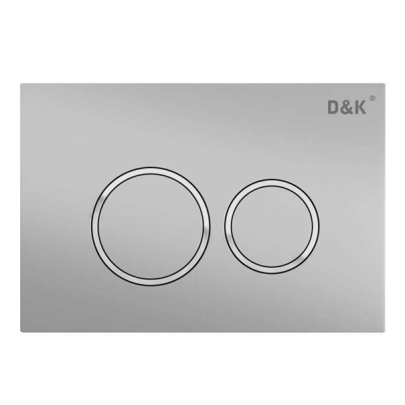 Комплект D&K Venice DS1021613, инсталляция DI8050127 с безободковым унитазом DT1026516 белый, смыв торнадо, сиденье микролифт, клавиша смыва хром матовый DB1529002