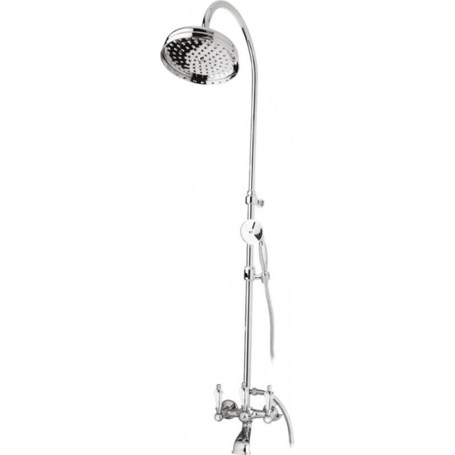 Душевая система Cezares DIAMOND-CVD-01-Sw, хром, ручки Swarovski