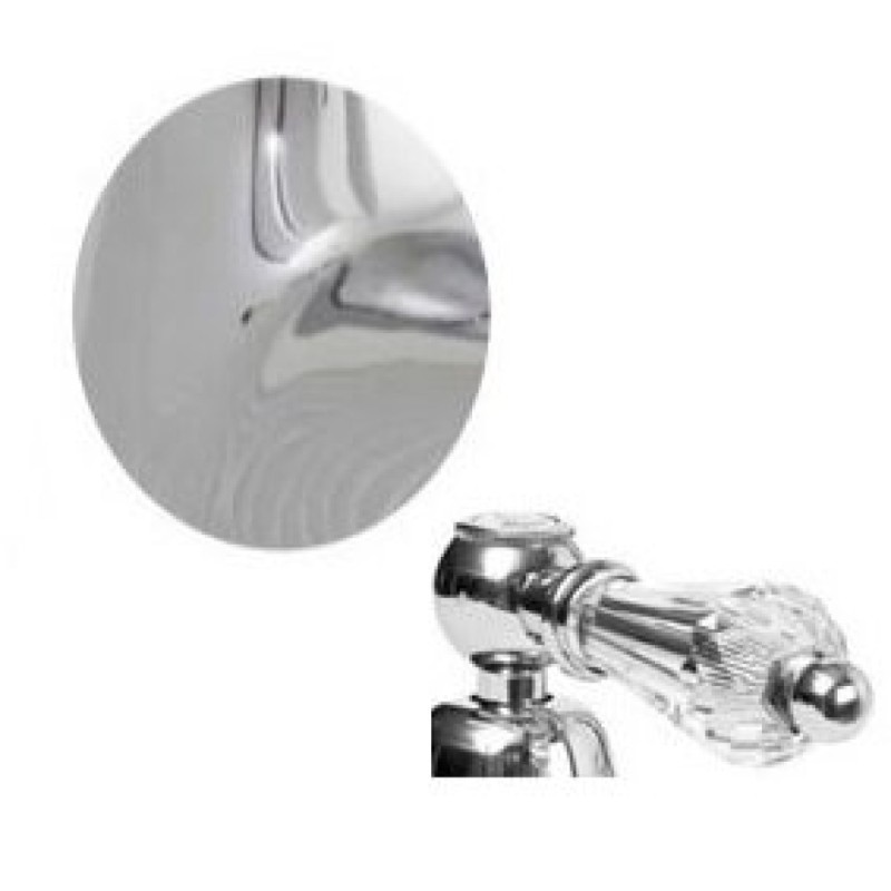 Смеситель Cezares, DIAMOND-LS2-01-Sw, хром, ручки Swarovski