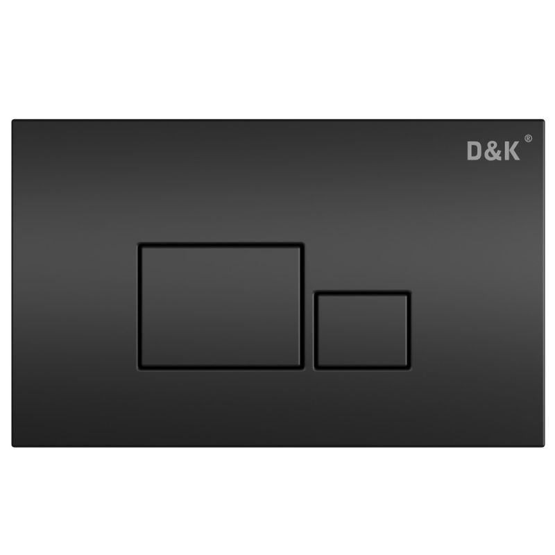 Клавиша смыва D&K Quadro DB1519025 Черная Клавиша смыва D&K Quadro DB1519025 Черная
