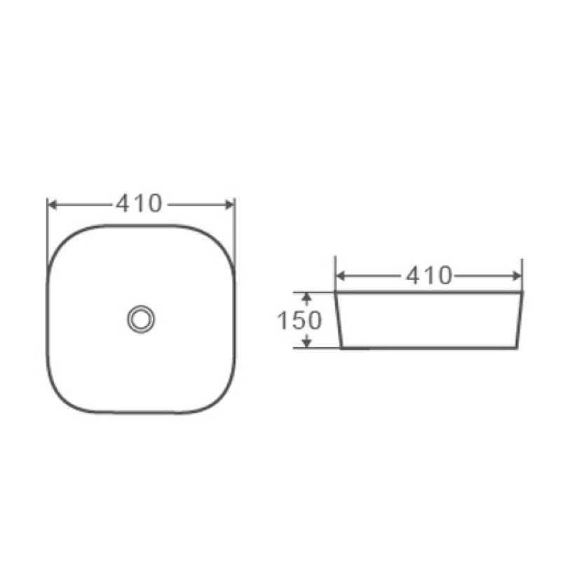 Раковина D&K Venice, 41 DT1020616