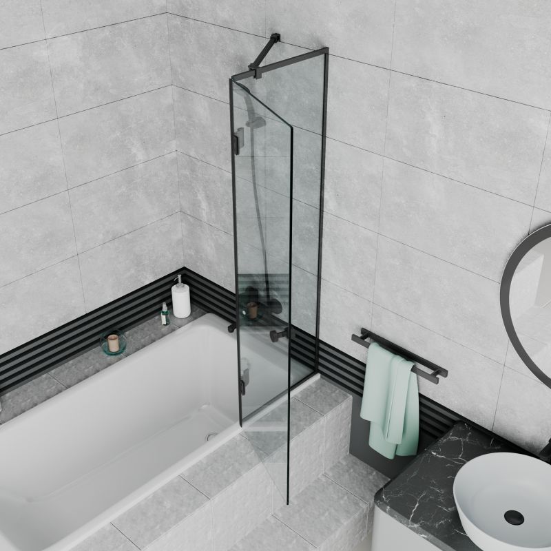 Шторка для ванны D&K Matrix 140х90 DG1109025