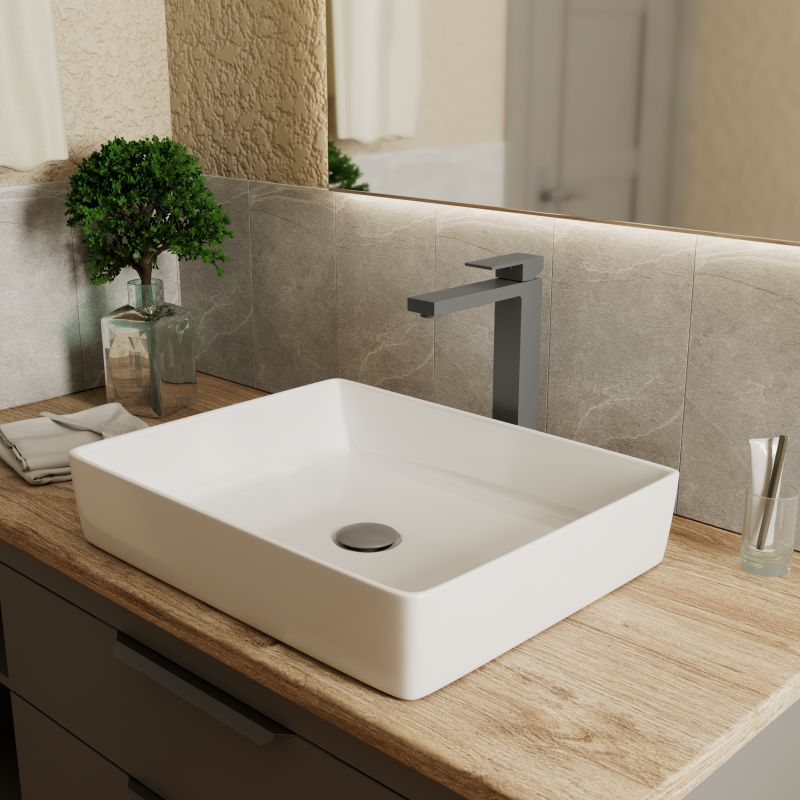 Смеситель D&K Bayern.Liszt DA1512006 серый графит