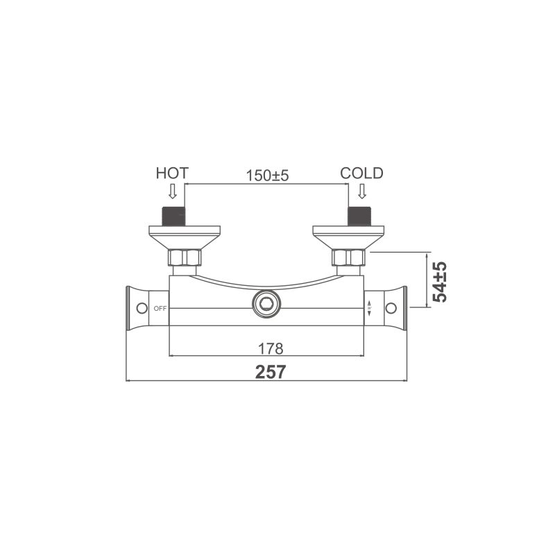 Смеситель для душа DK Bayern Potsdam DA2113101