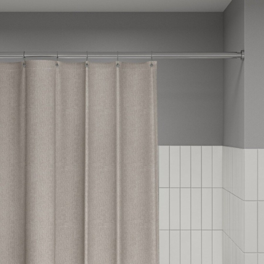 Штора для ванной Iddis Décor DL02P18i11, 180 х 200 см, полиэстер, бежевый