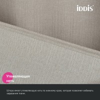 Штора для ванной Iddis Décor DL02P18i11, 180 х 200 см, полиэстер, бежевый