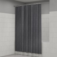 Штора для ванной Iddis Décor DL03P18i11, 180 х 200 см, полиэстер, серый