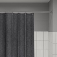 Штора для ванной Iddis Décor DL03P18i11, 180 х 200 см, полиэстер, серый