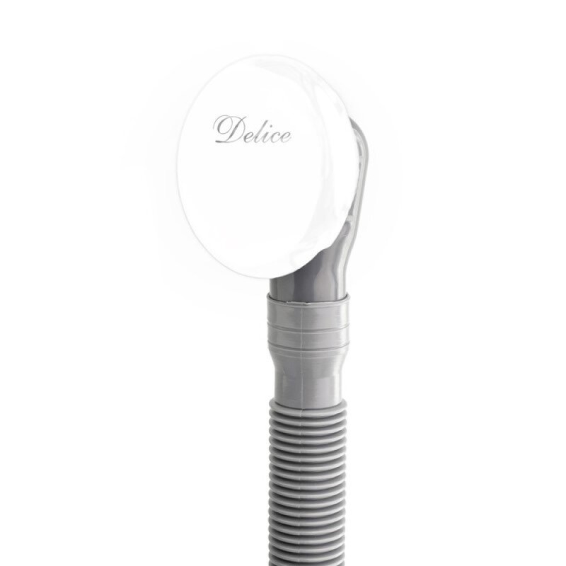 Слив-перелив автомат Delice DLR000018 клик-клак, белый