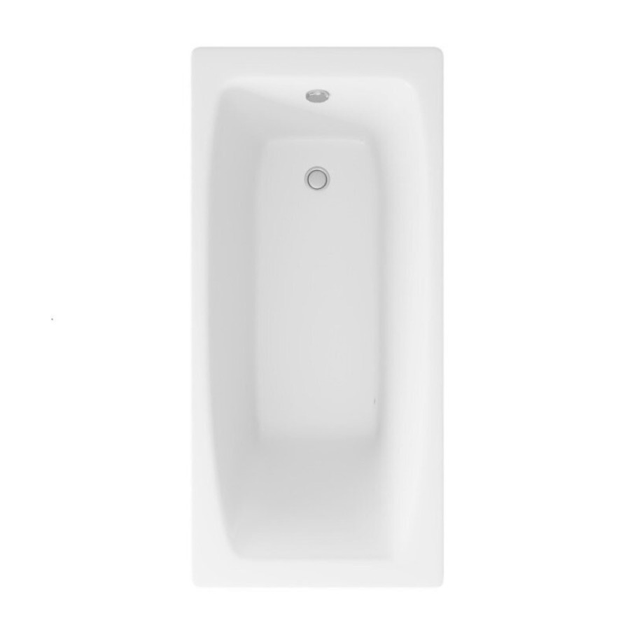 Ванна чугунная Delice Repos DLR220507, 150 x 70 см, без покрытия, без ручек, цвет белый