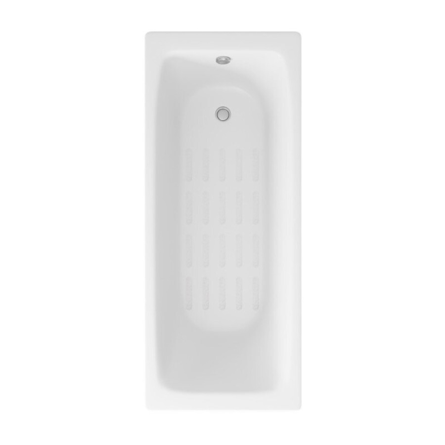 Ванна чугунная Delice Biove DLR220509-AS, 170 x 75 см, антискользящее покрытие, без ручек, цвет белый
