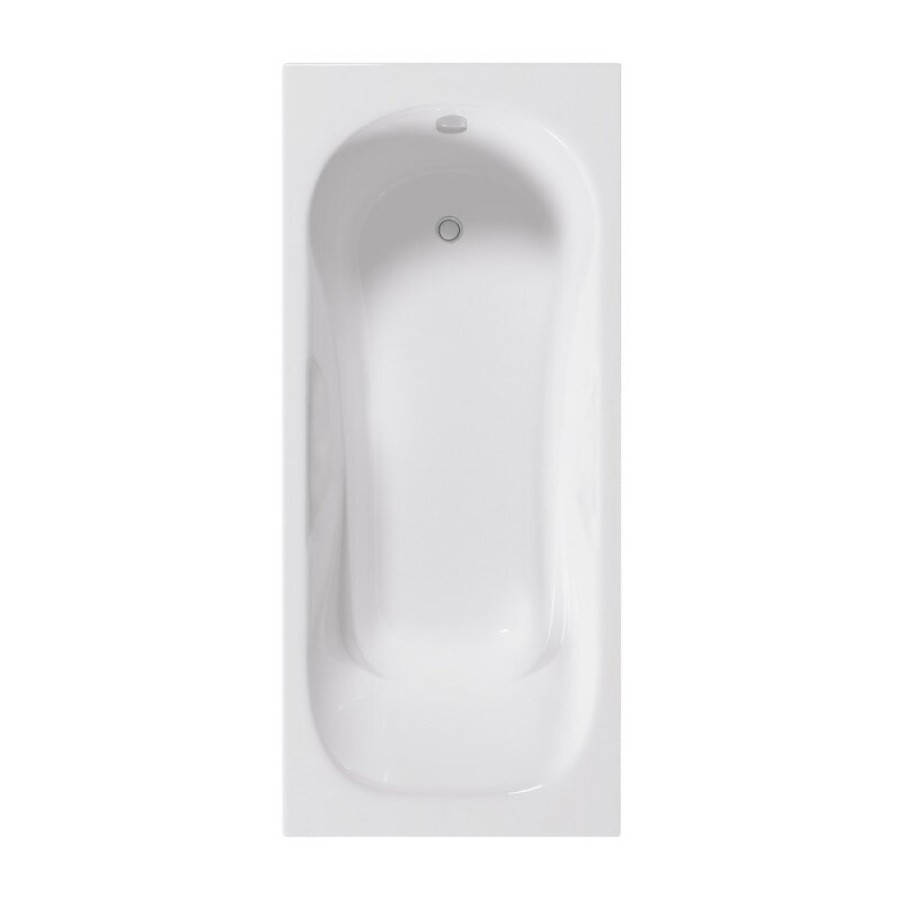 Ванна чугунная Delice Malibu DLR230608, 170 х 70 см, без покрытия, без ручек, цвет белый
