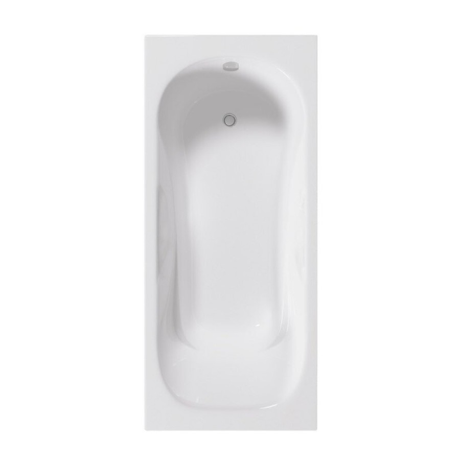 Ванна чугунная Delice Malibu DLR230609, 170 х 75 см, без покрытия, без ручек, цвет белый