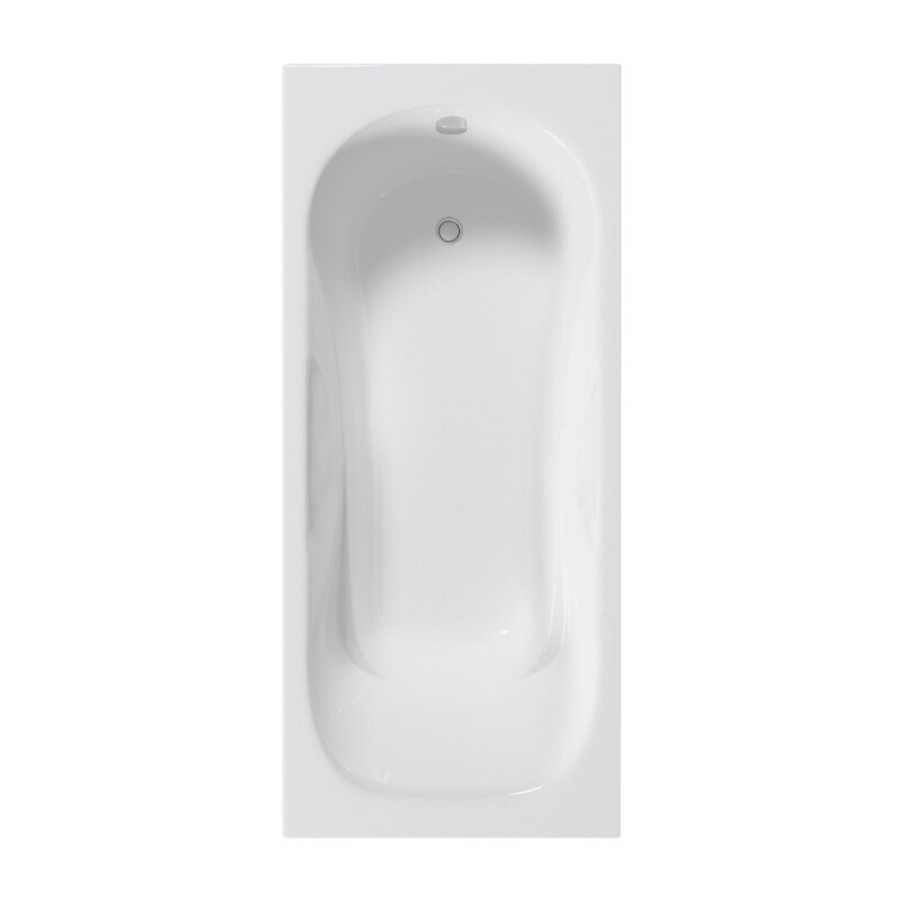 Ванна чугунная Delice Malibu DLR230610, 180 х 80 см, без покрытия, без ручек, цвет белый