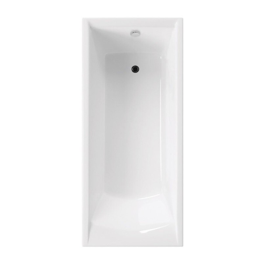 Ванна чугунная Delice Prestige DLR230615, 170 х 80 см, без ручек, без покрытия, цвет белый