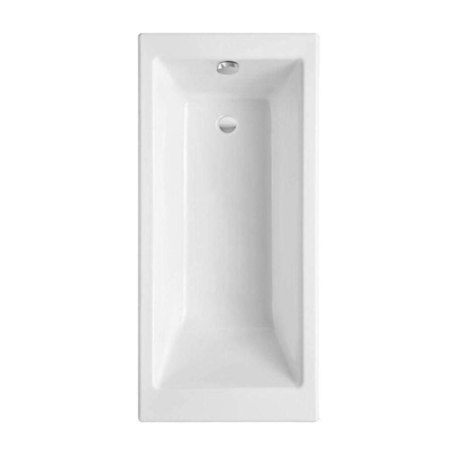 Ванна чугунная Delice Eclat DLR230621, 170 х 70 см, без покрытия, без ручек, цвет белый