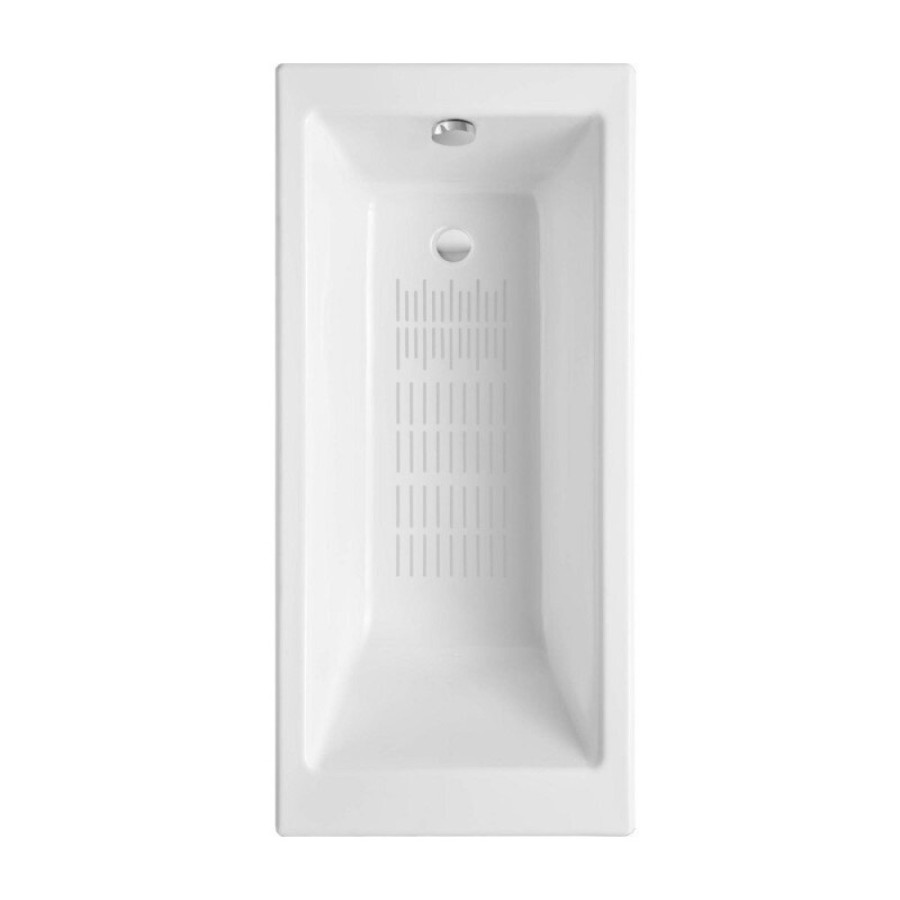 Ванна чугунная Delice Eclat DLR230621-AS, 170 х 70 см, антискользящее покрытие, без ручек, цвет белый