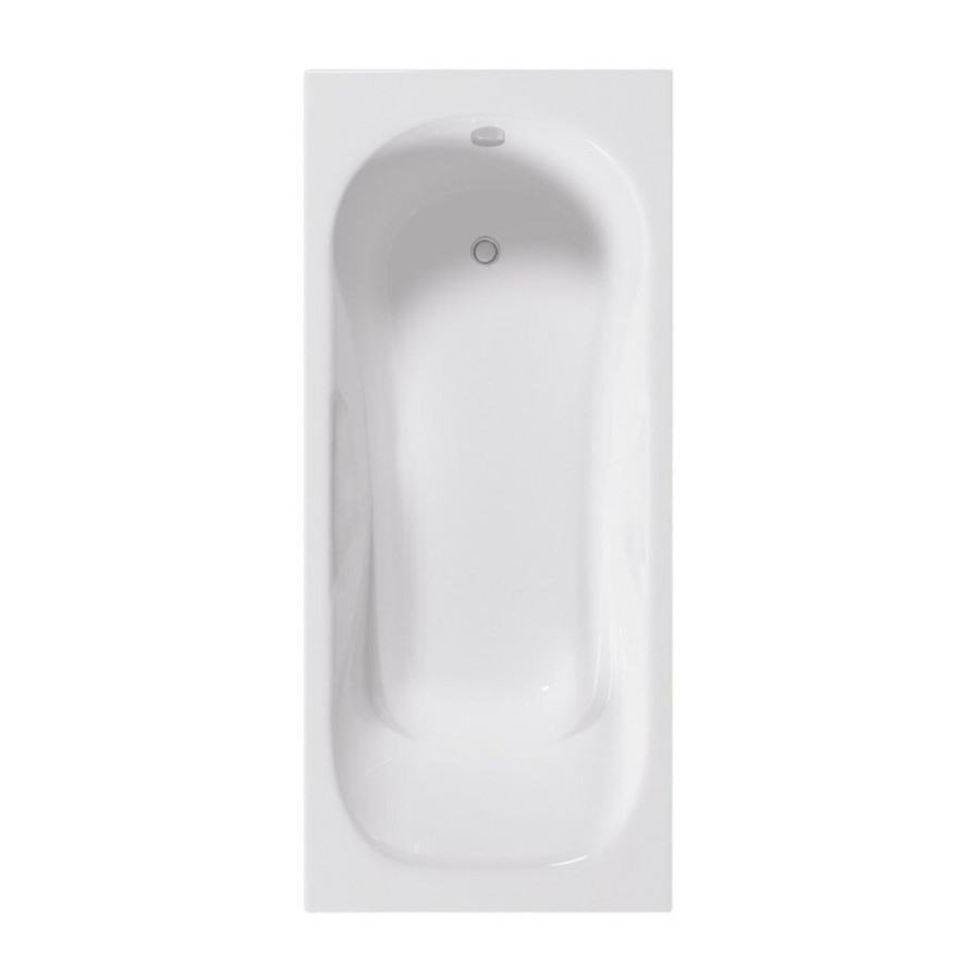 Ванна чугунная Delice Elite Malibu DLR230629, 160 х 75 см, без покрытия, без ручек, цвет белый