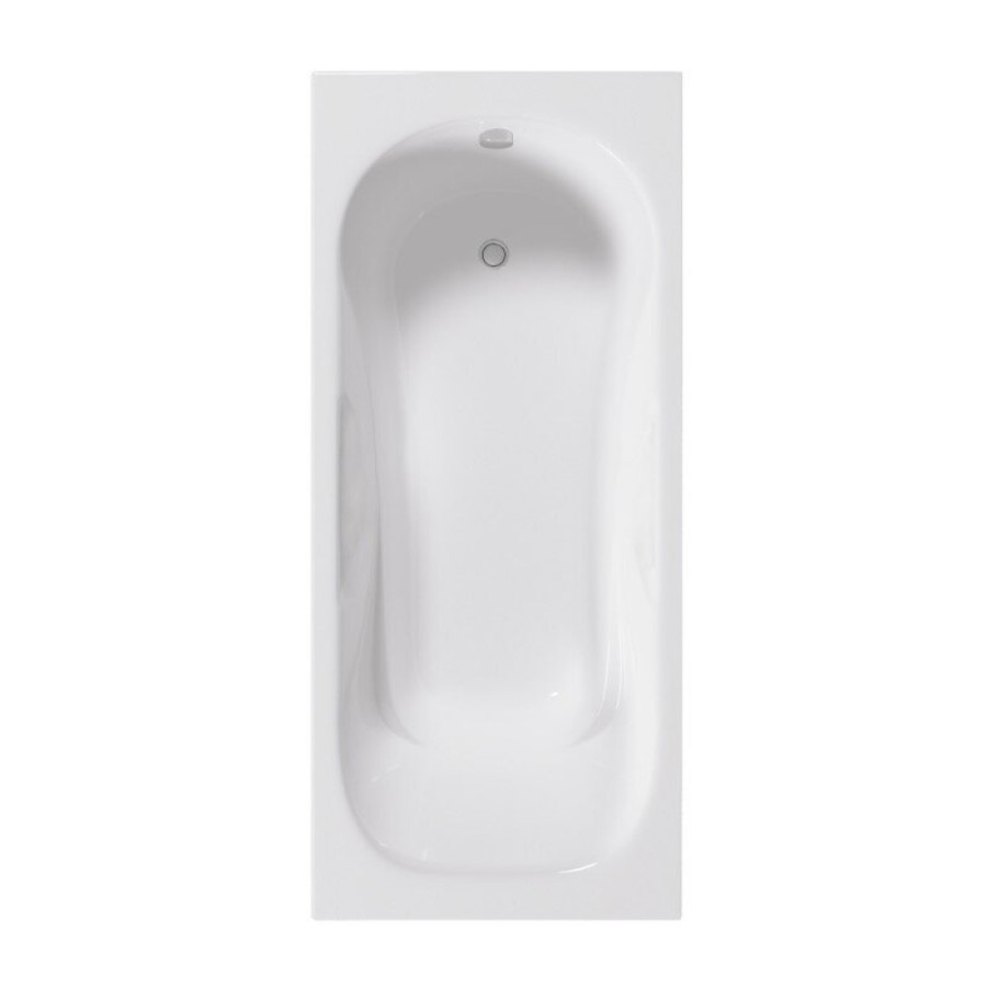 Ванна чугунная Delice Elite Malibu, DLR230630, 170 х 80 см, без покрытия, без ручек, цвет белый