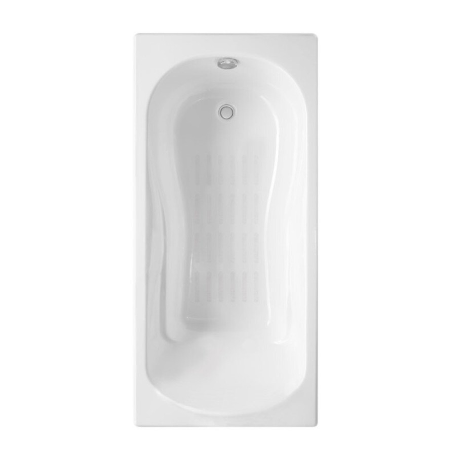 Ванна чугунная Delice Haiti Luxe DLR230639-AS, 180 х 80 см, антискользящее покрытие, без ручек, цвет белый