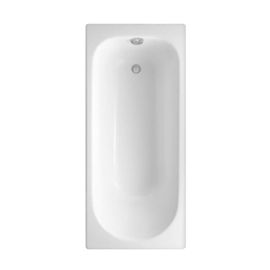Ванна чугунная Delice Grace DLR230643, 170 x 70 см, без покрытия, без ручек, цвет белый