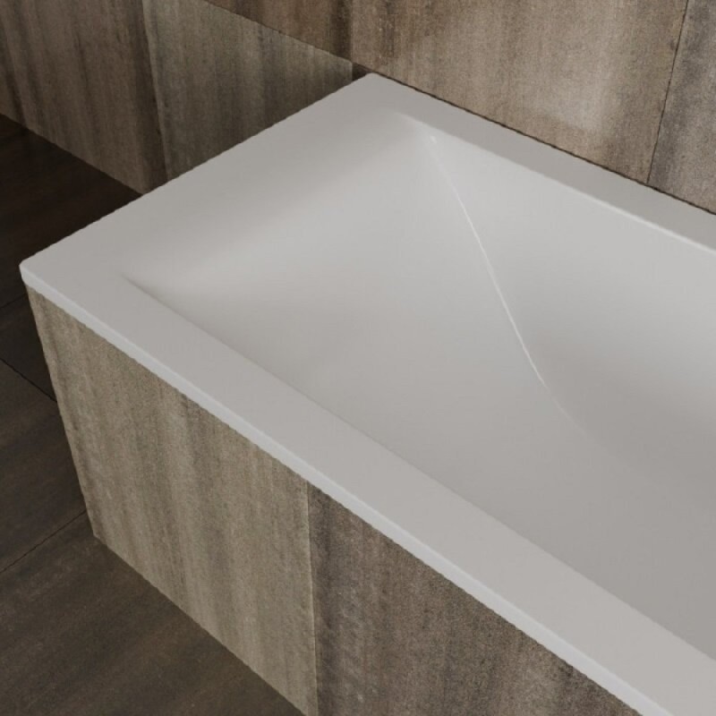 Ванна из литьевого мрамора Delice Diapason 170 х 75 см, белая, DLR330006