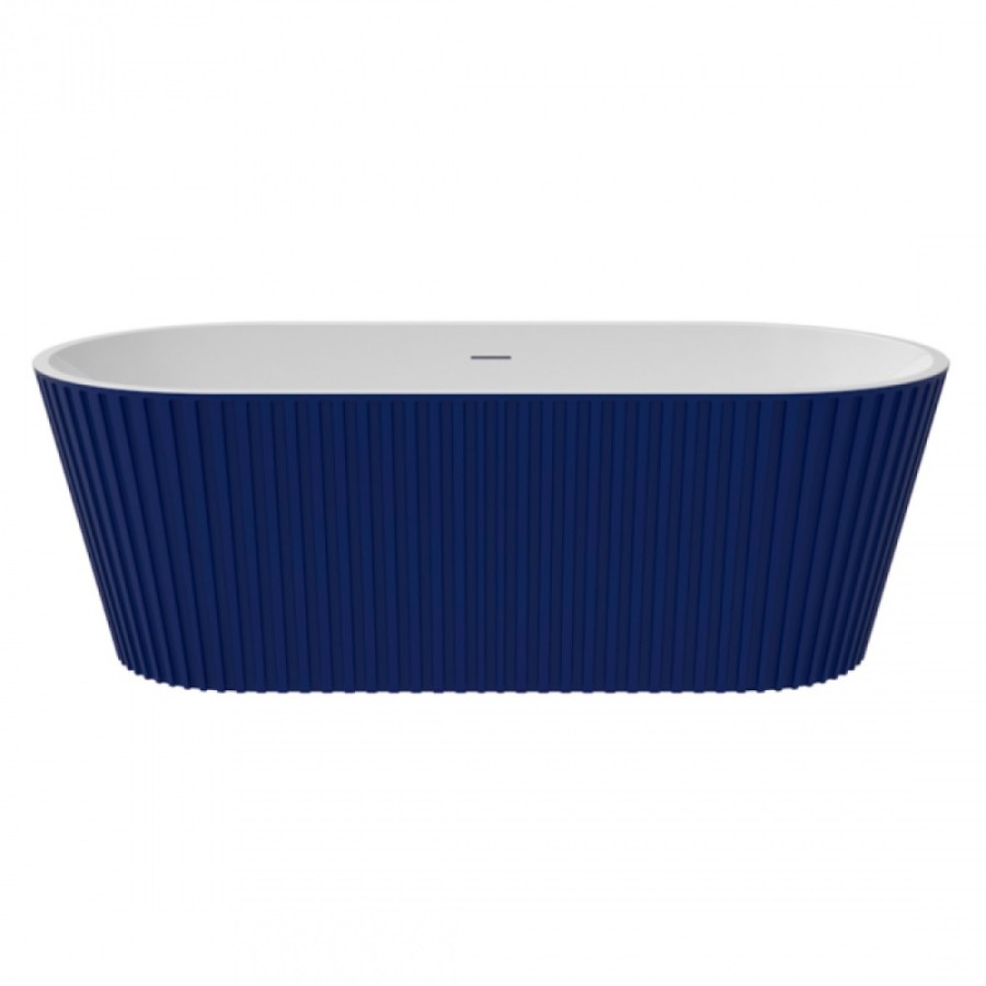 Ванна отдельностоящая акриловая Delice Caresse DLR440101Bu, 170 х 80 см, синий матовый