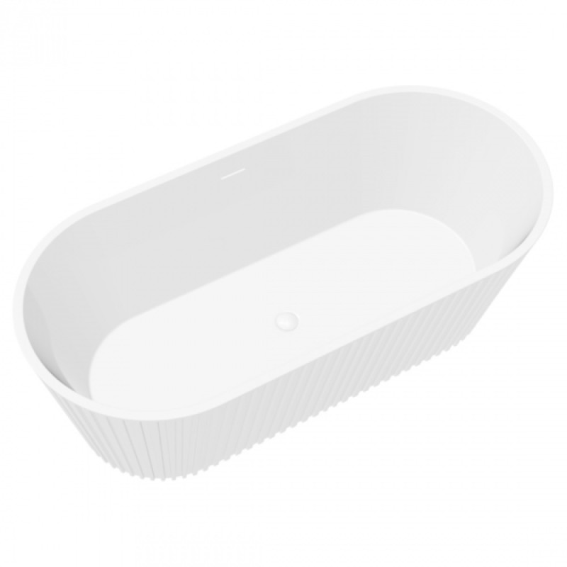 Ванна отдельностоящая акриловая Delice Caresse DLR440101W, 170 х 80 см, белый матовый